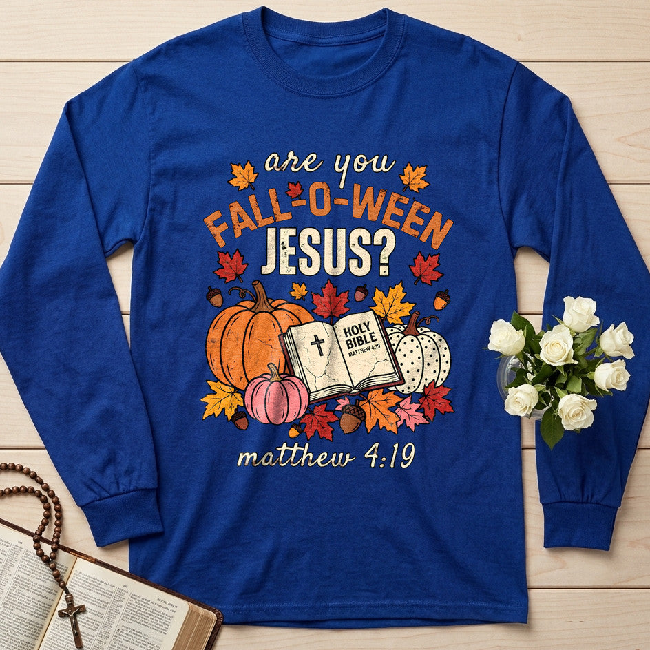 Are You Fall-O-Ween Jesus Matthew 4.19 26