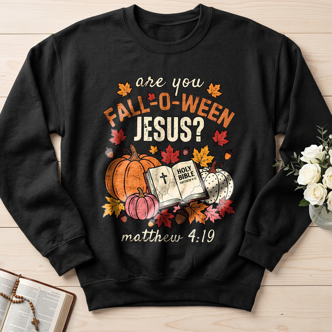 Are You Fall-O-Ween Jesus Matthew 4.19 26
