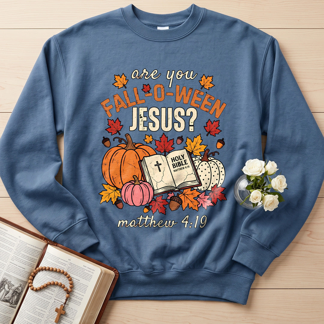 Are You Fall-O-Ween Jesus Matthew 4.19 26