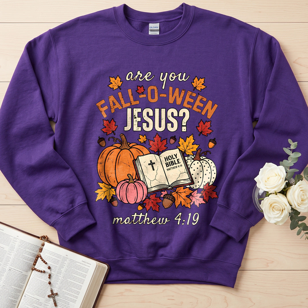 Are You Fall-O-Ween Jesus Matthew 4.19 26