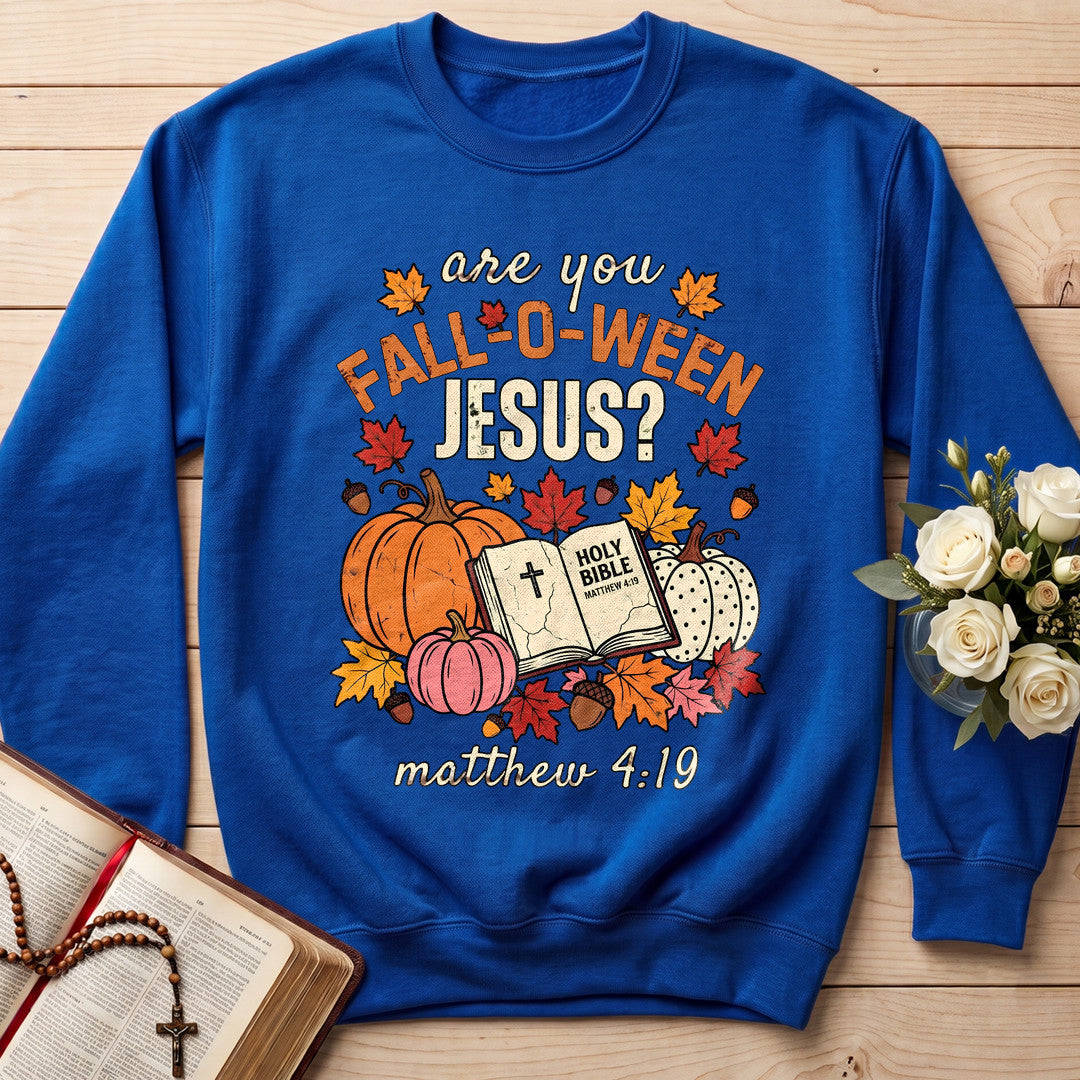 Are You Fall-O-Ween Jesus Matthew 4.19 26