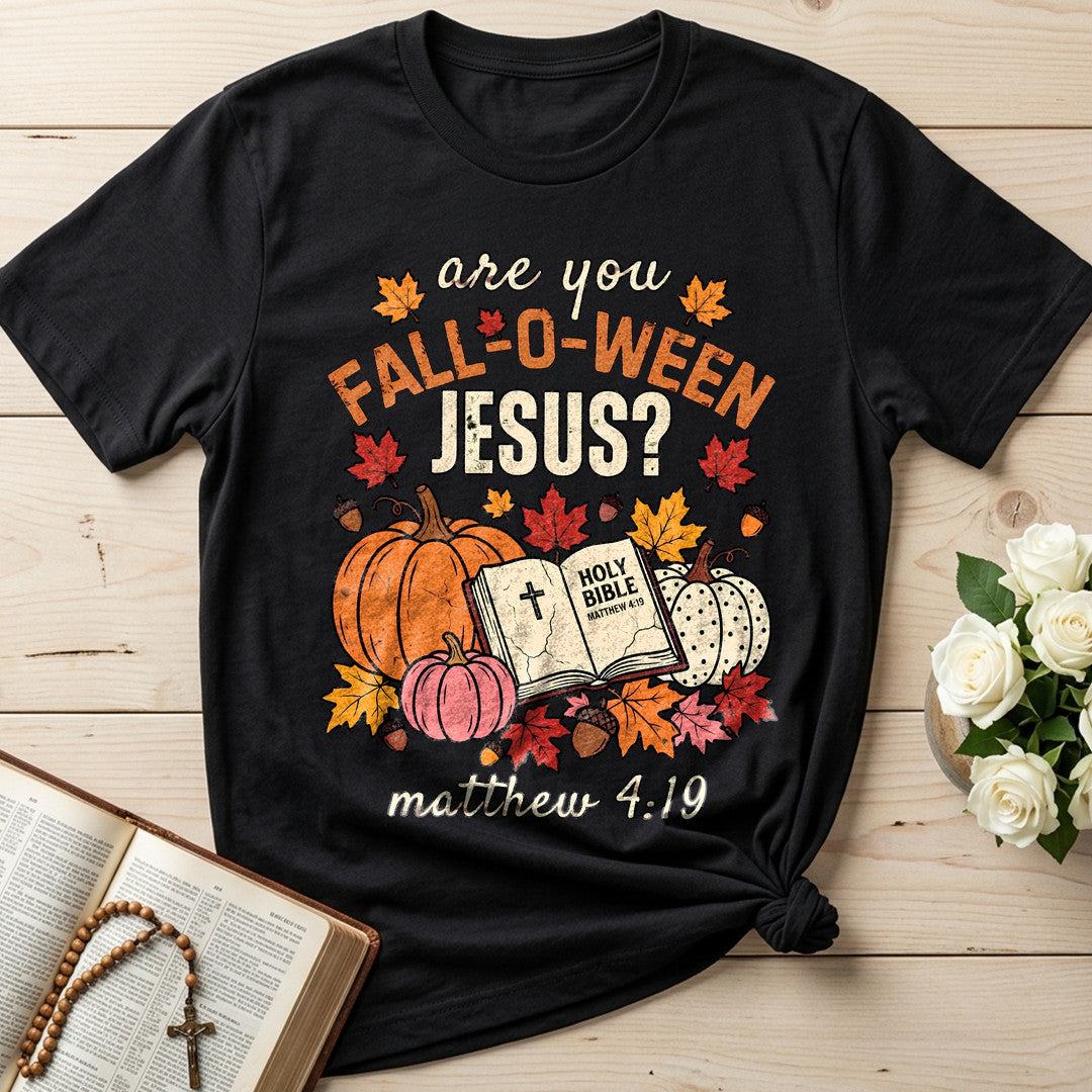 Are You Fall-O-Ween Jesus Matthew 4.19 26