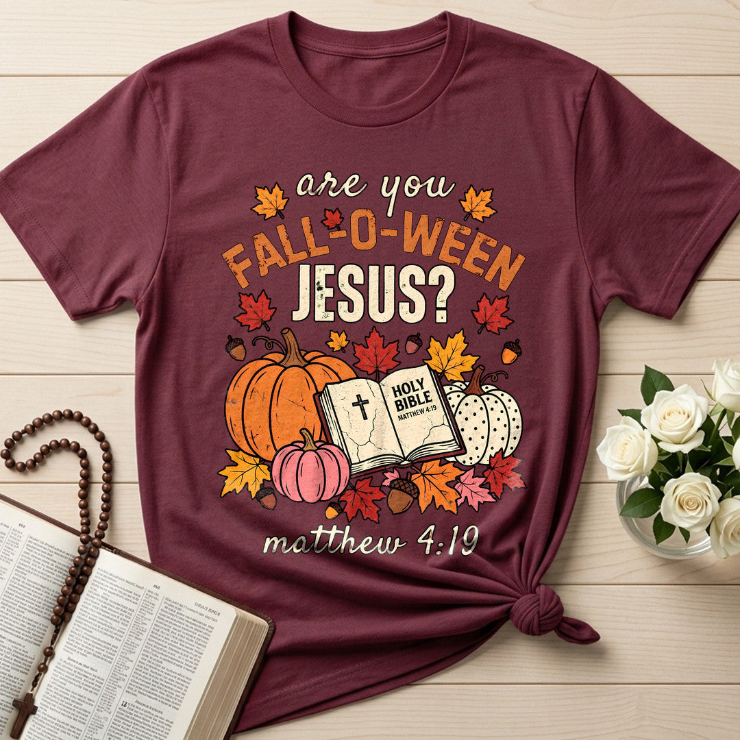 Are You Fall-O-Ween Jesus Matthew 4.19 26