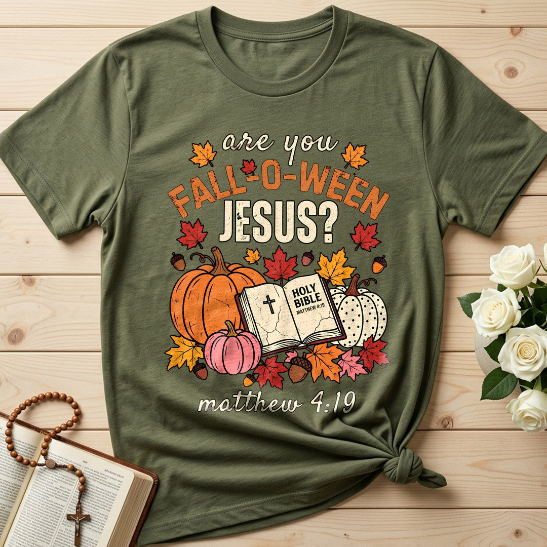 Are You Fall-O-Ween Jesus Matthew 4.19 26