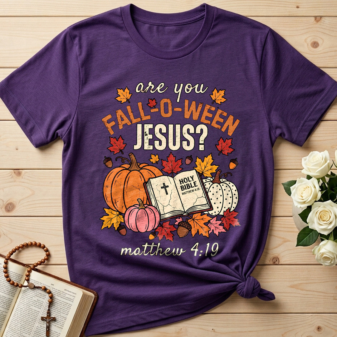 Are You Fall-O-Ween Jesus Matthew 4.19 26
