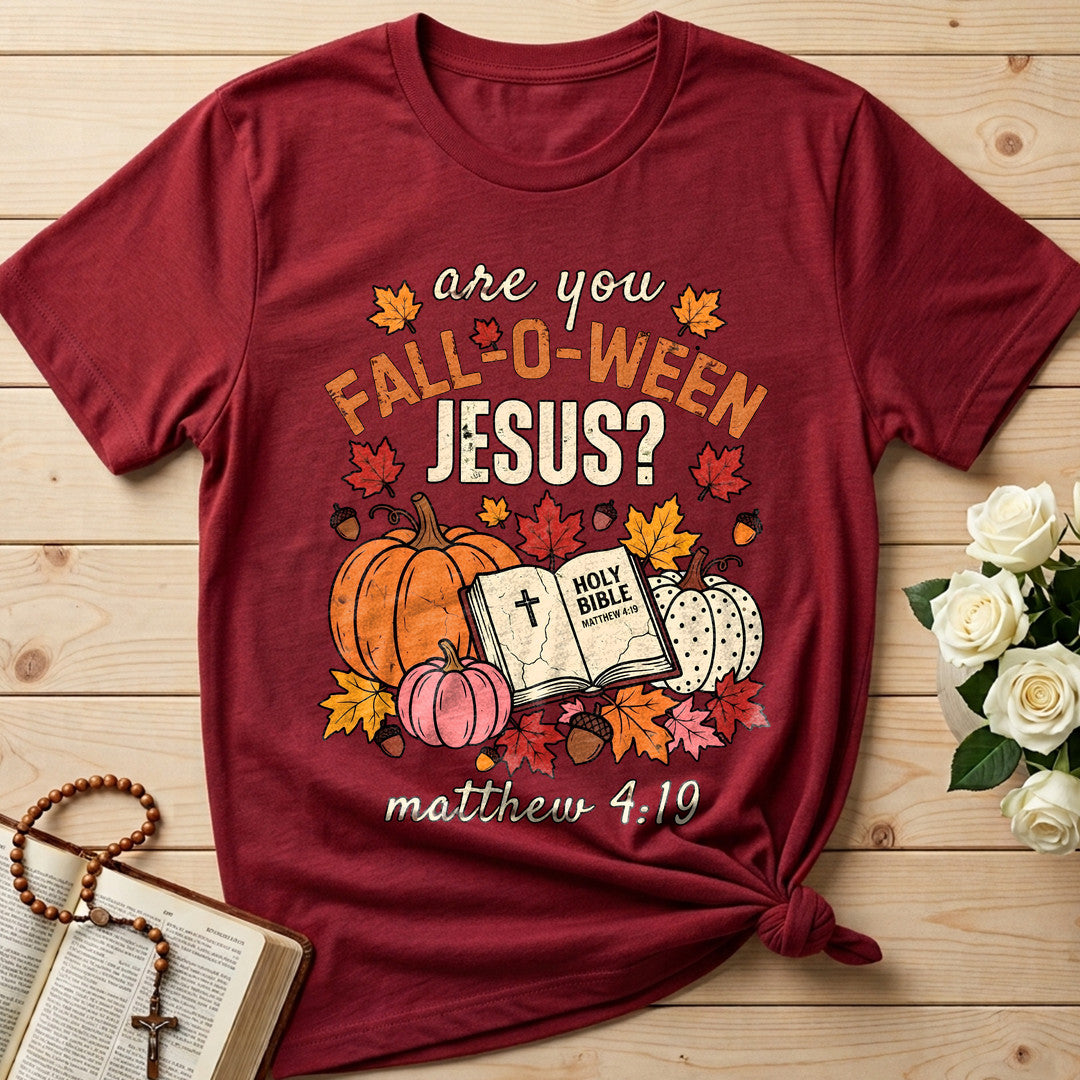 Are You Fall-O-Ween Jesus Matthew 4.19 26