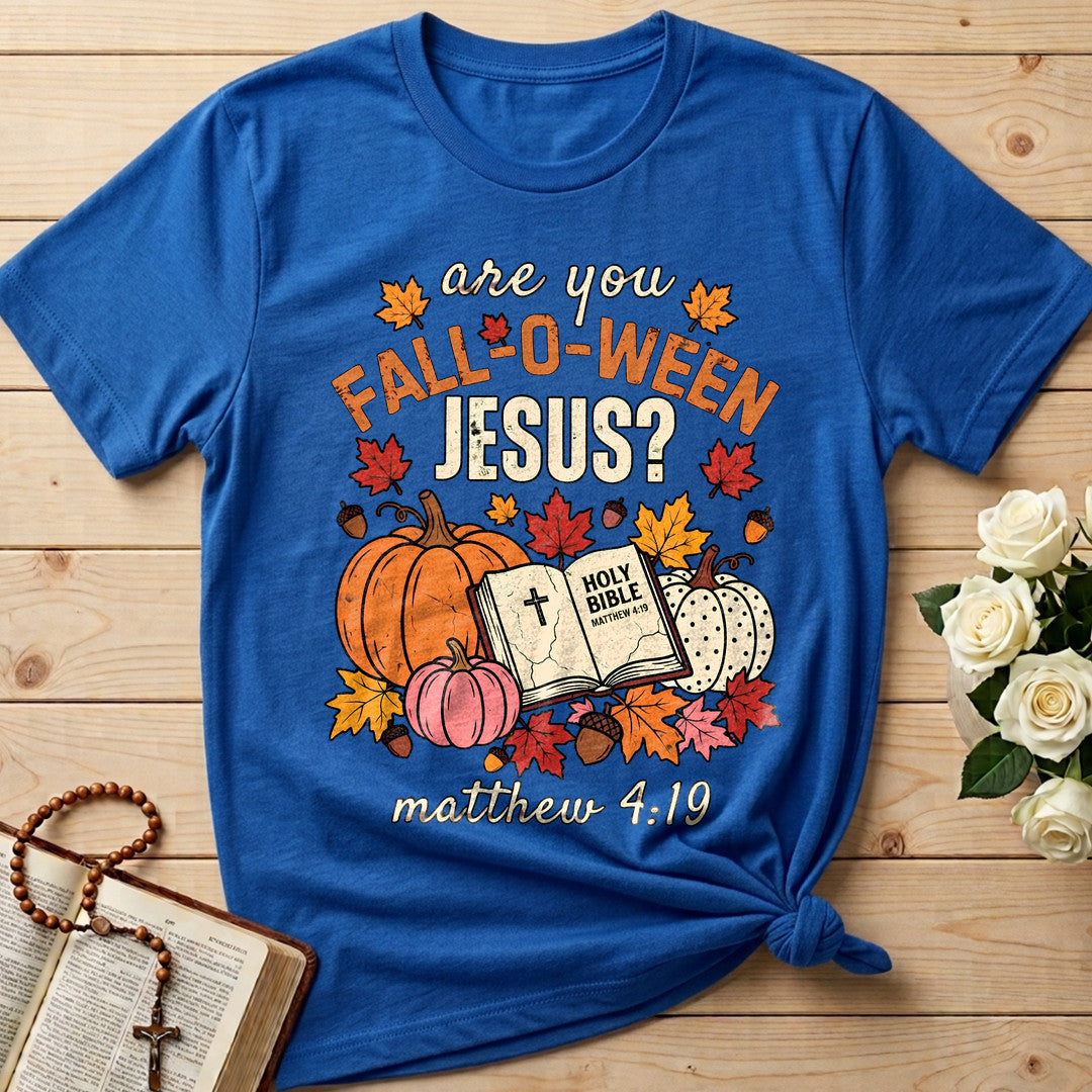 Are You Fall-O-Ween Jesus Matthew 4.19 26