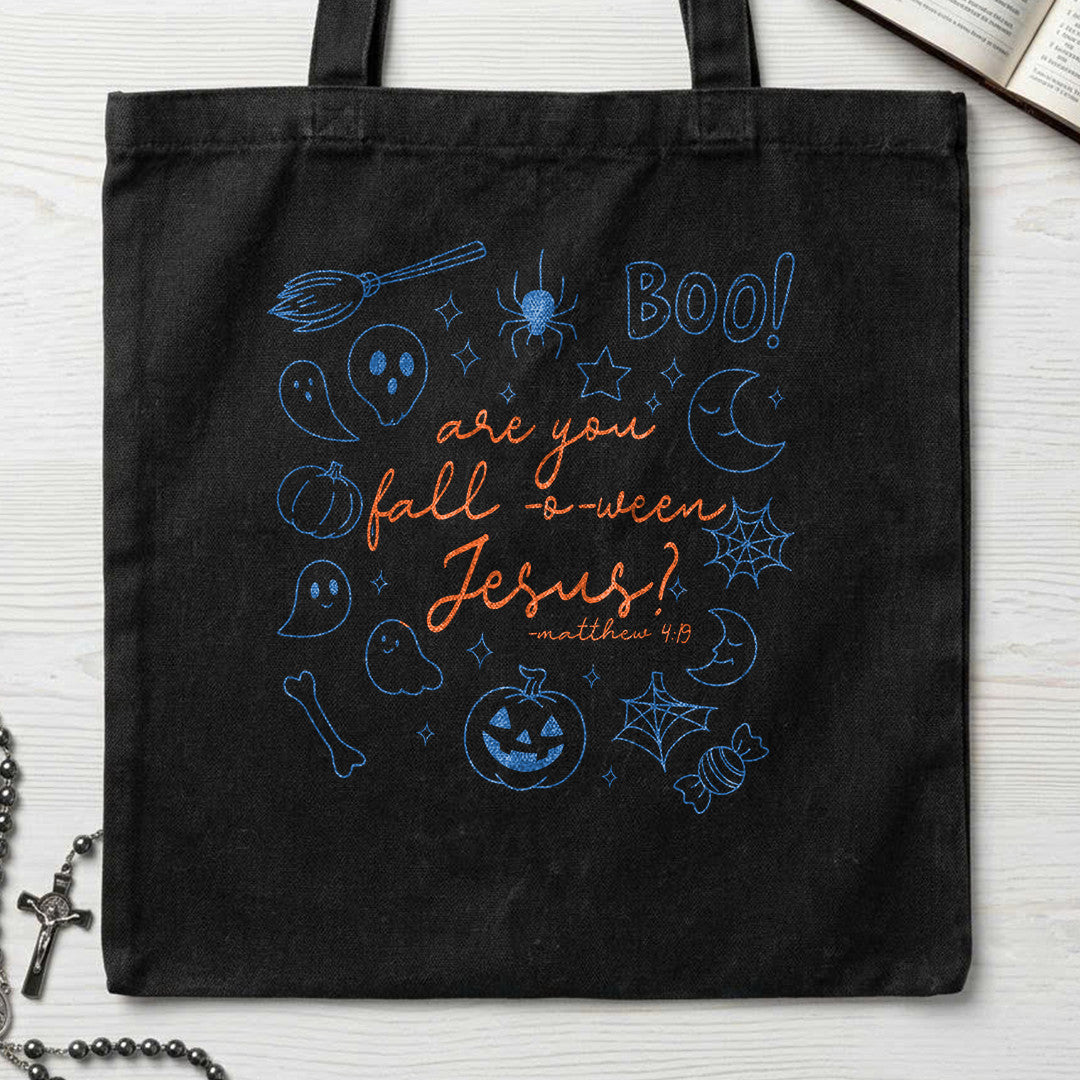 Are You Fall-O-Ween Jesus Matthew 4.19 31
