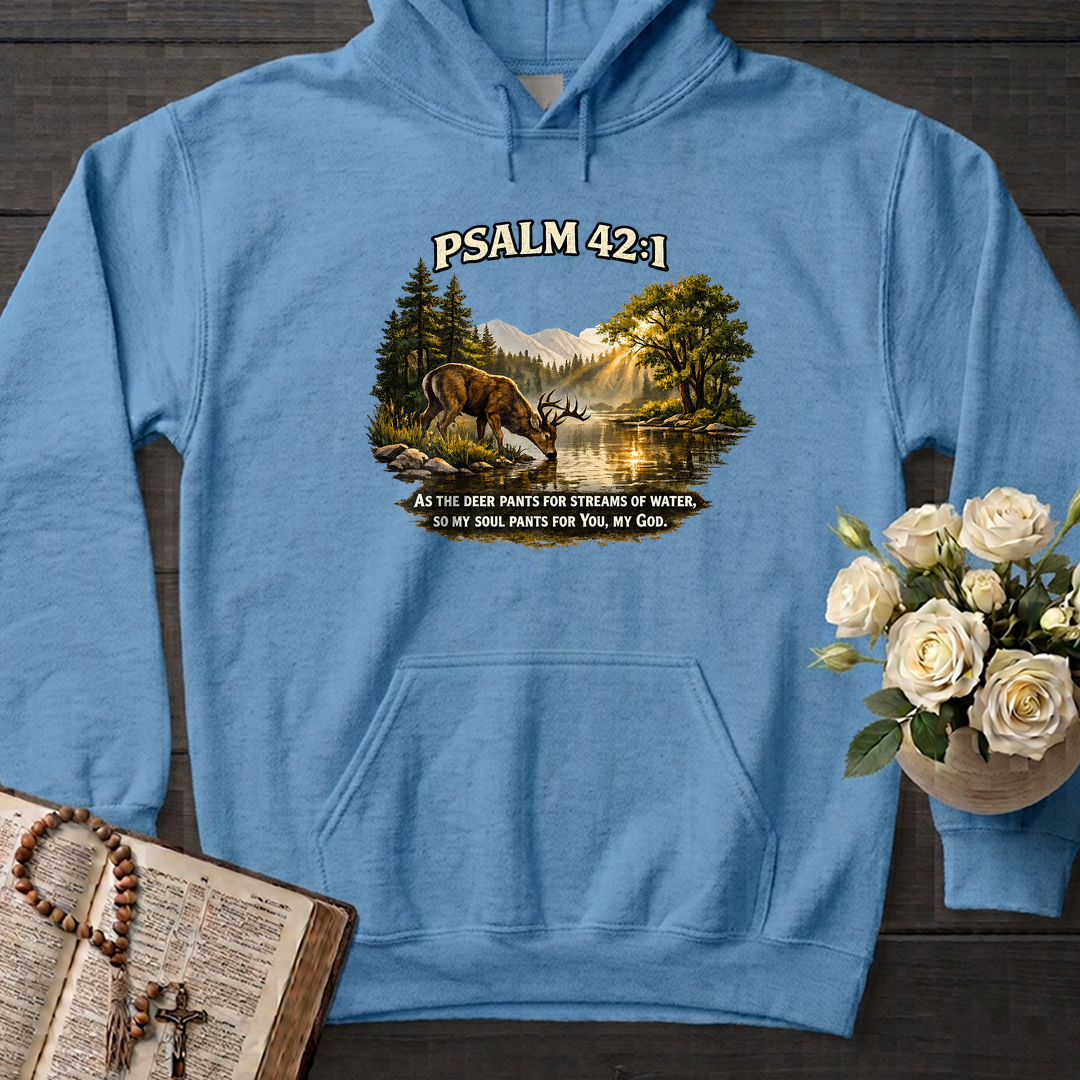 As The Deer Pants For Streams Of Water So My Soul Pants For You My God Psalm 42.1 01