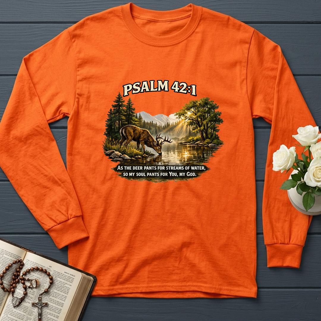 As The Deer Pants For Streams Of Water So My Soul Pants For You My God Psalm 42.1 01