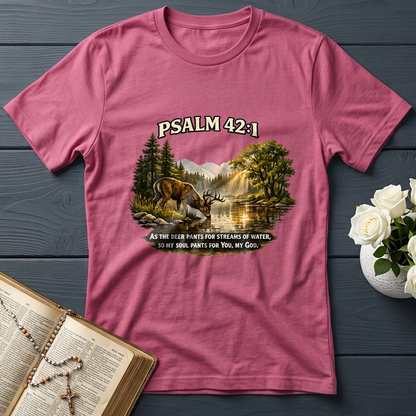 As The Deer Pants For Streams Of Water So My Soul Pants For You My God Psalm 42.1 01