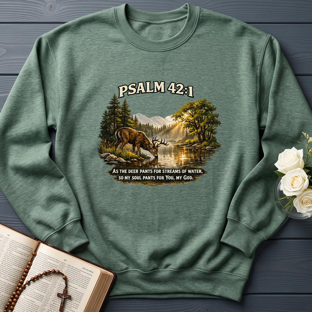 As The Deer Pants For Streams Of Water So My Soul Pants For You My God Psalm 42.1 01