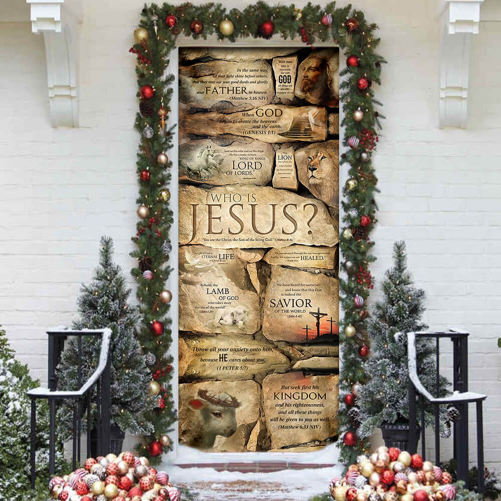 Jesus Door Cover Who Is Jesus