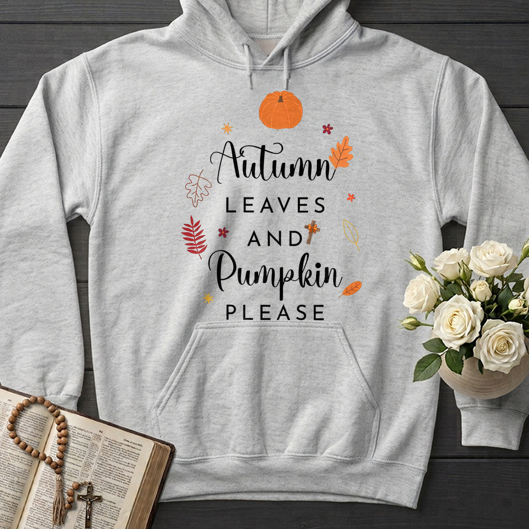 Autumn Leaves And Pumpkin Please 01