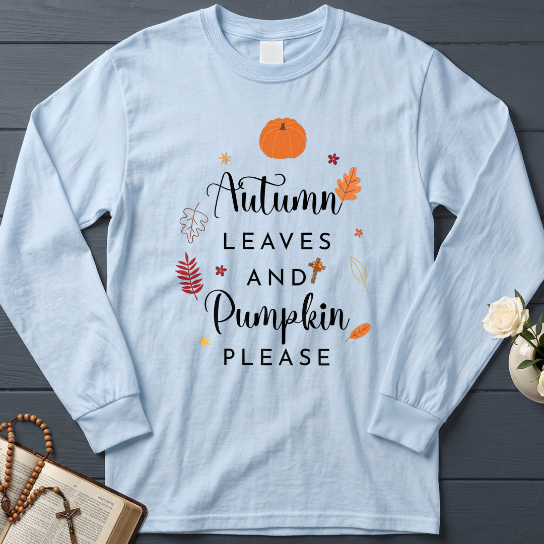Autumn Leaves And Pumpkin Please 01