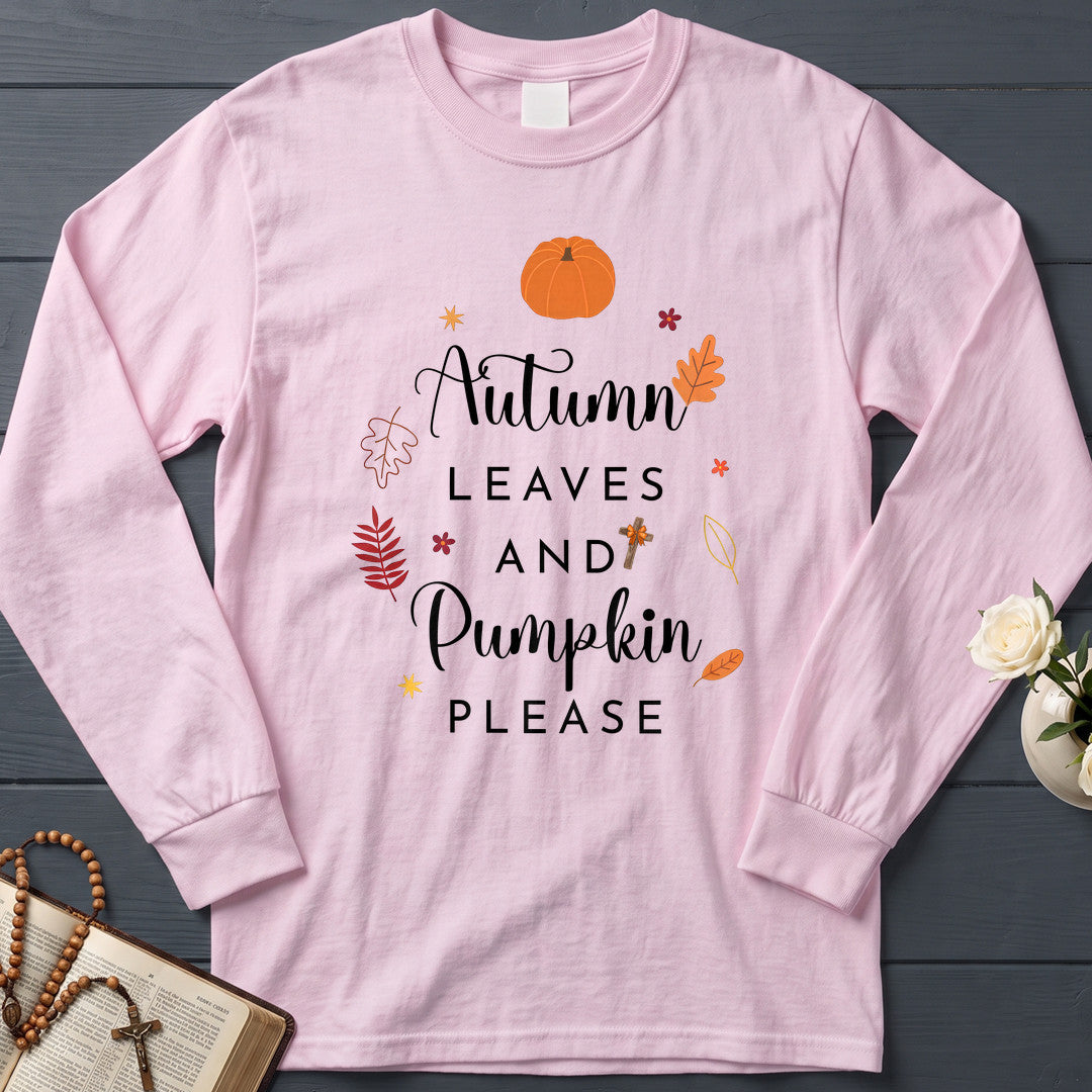 Autumn Leaves And Pumpkin Please 01