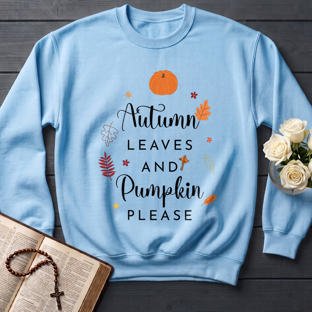 Autumn Leaves And Pumpkin Please 01