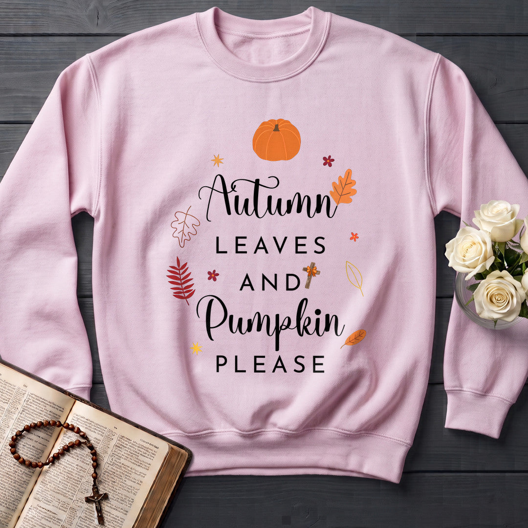 Autumn Leaves And Pumpkin Please 01