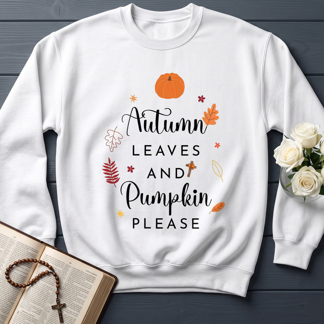 Autumn Leaves And Pumpkin Please 01