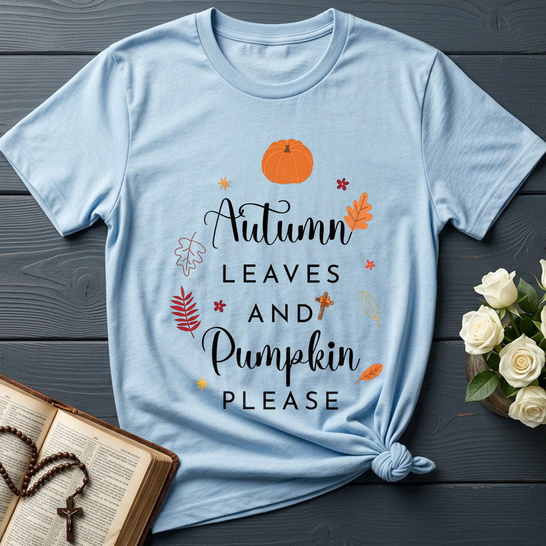 Autumn Leaves And Pumpkin Please 01
