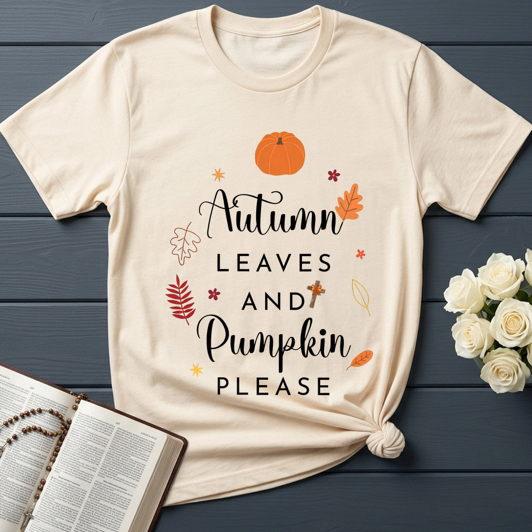 Autumn Leaves And Pumpkin Please 01