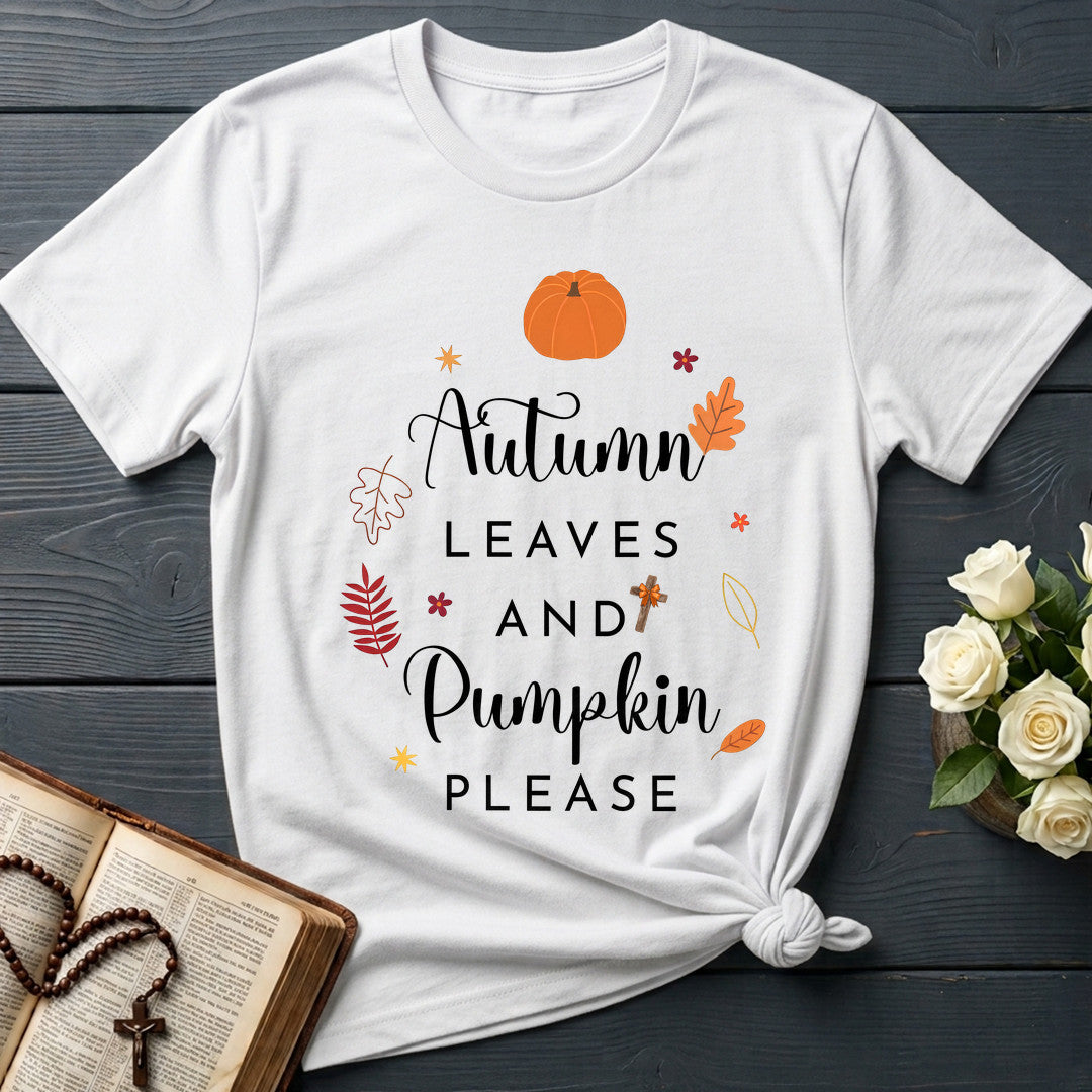 Autumn Leaves And Pumpkin Please 01