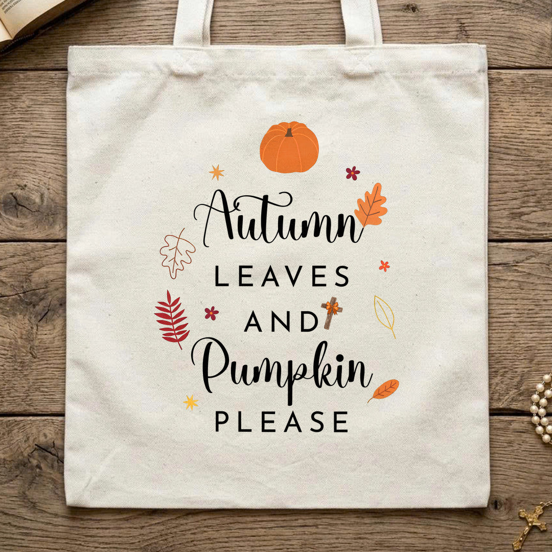 Autumn Leaves And Pumpkin Please 01
