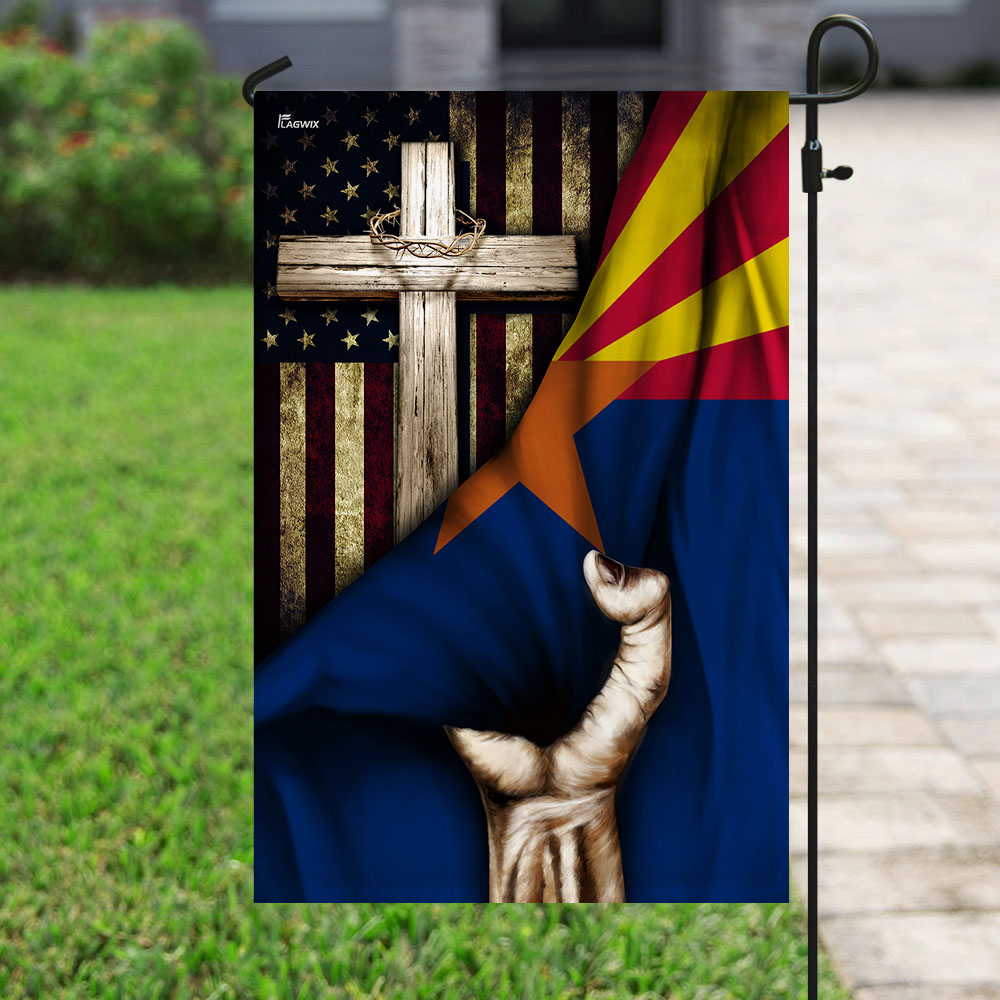 Christian Cross - Arizona Flag
