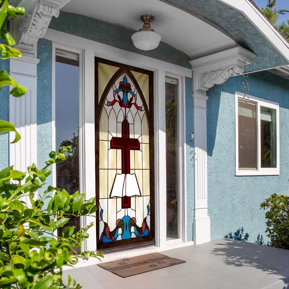 Jesus Christ Cross Door Cover