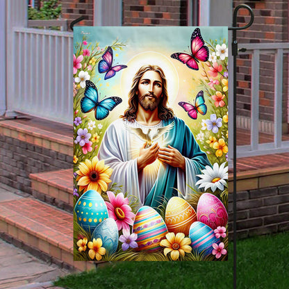 FLAGWIX  Jesus Christ Easter Day Egg Flag