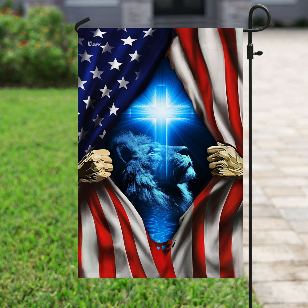 Jesus Christ American Flag