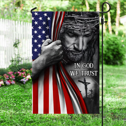 Jesus Flag In God We Trust Jesus Flag TRL06Fv8