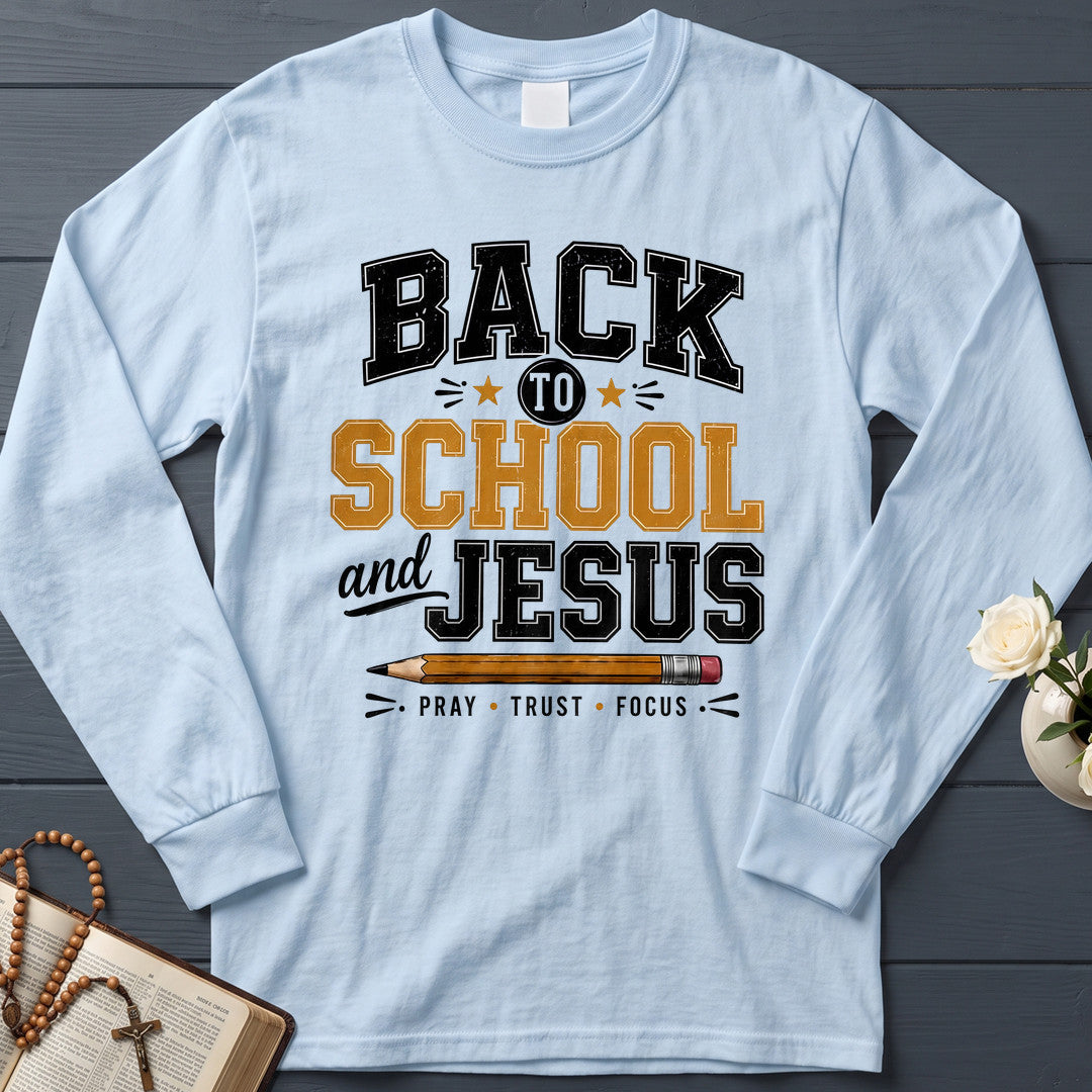 Back To School And Jesus Pray Trust Focus 01