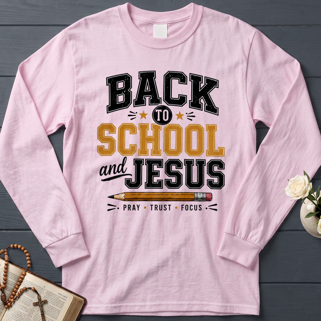 Back To School And Jesus Pray Trust Focus 01