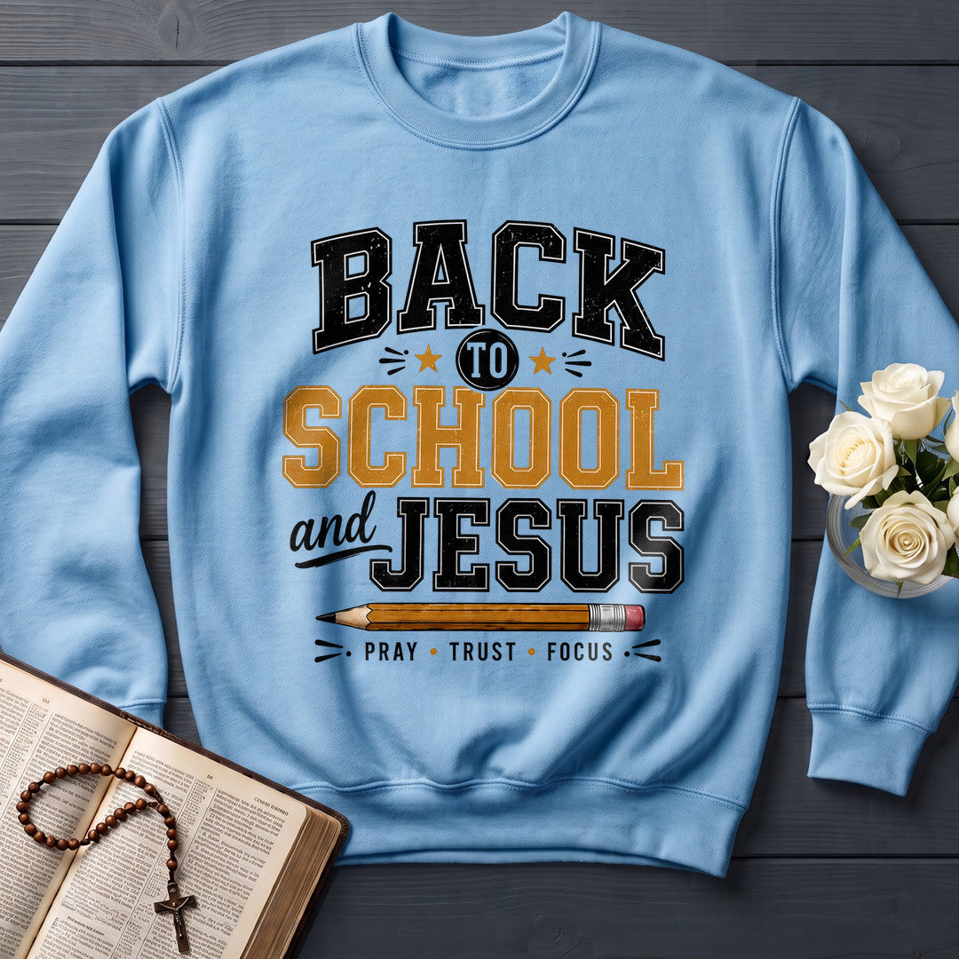 Back To School And Jesus Pray Trust Focus 01