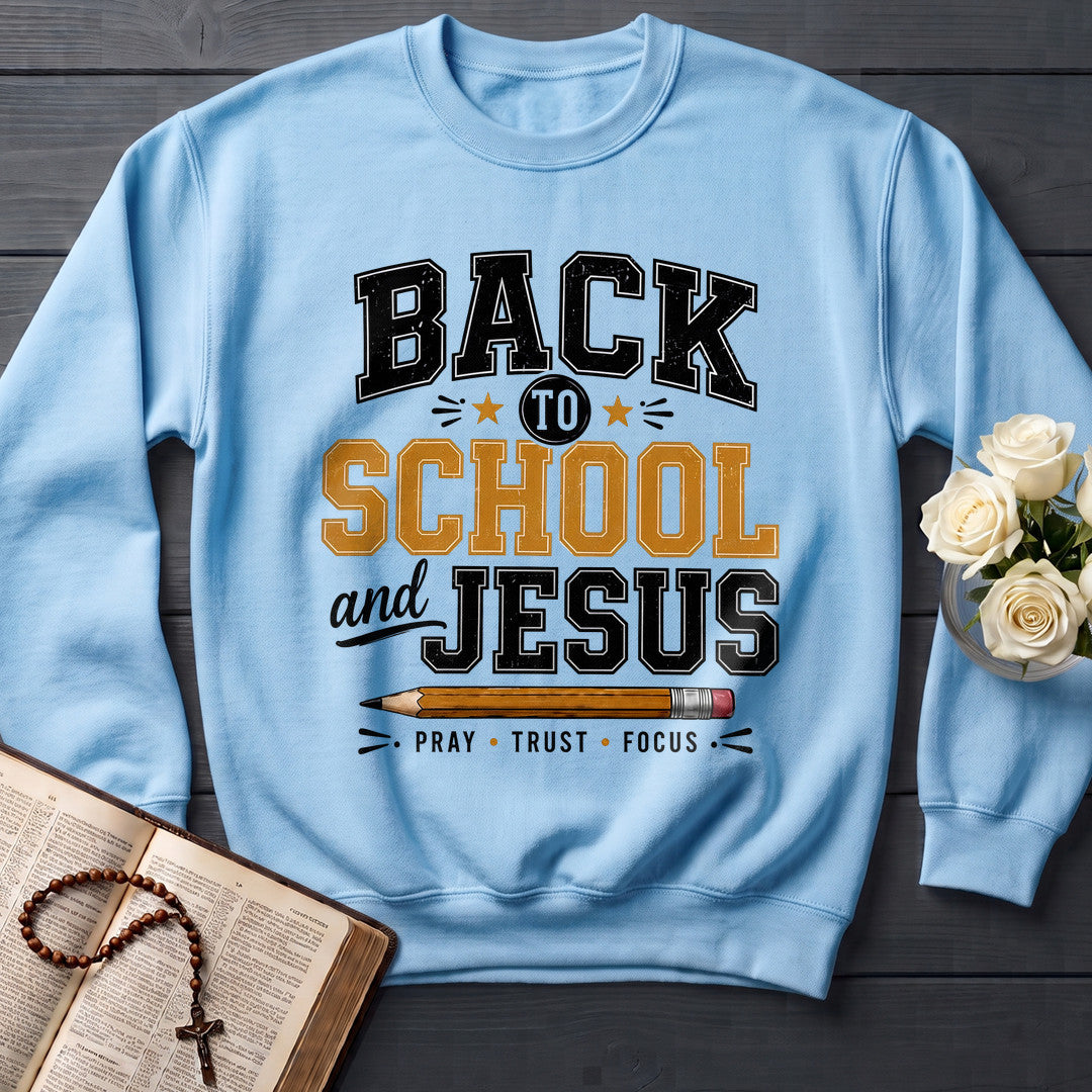 Back To School And Jesus Pray Trust Focus 01