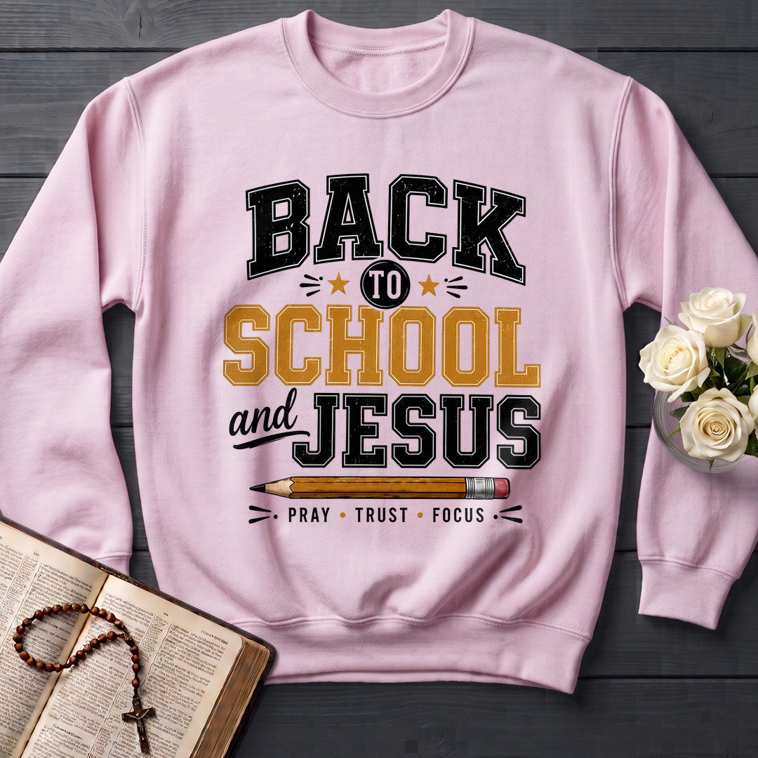 Back To School And Jesus Pray Trust Focus 01