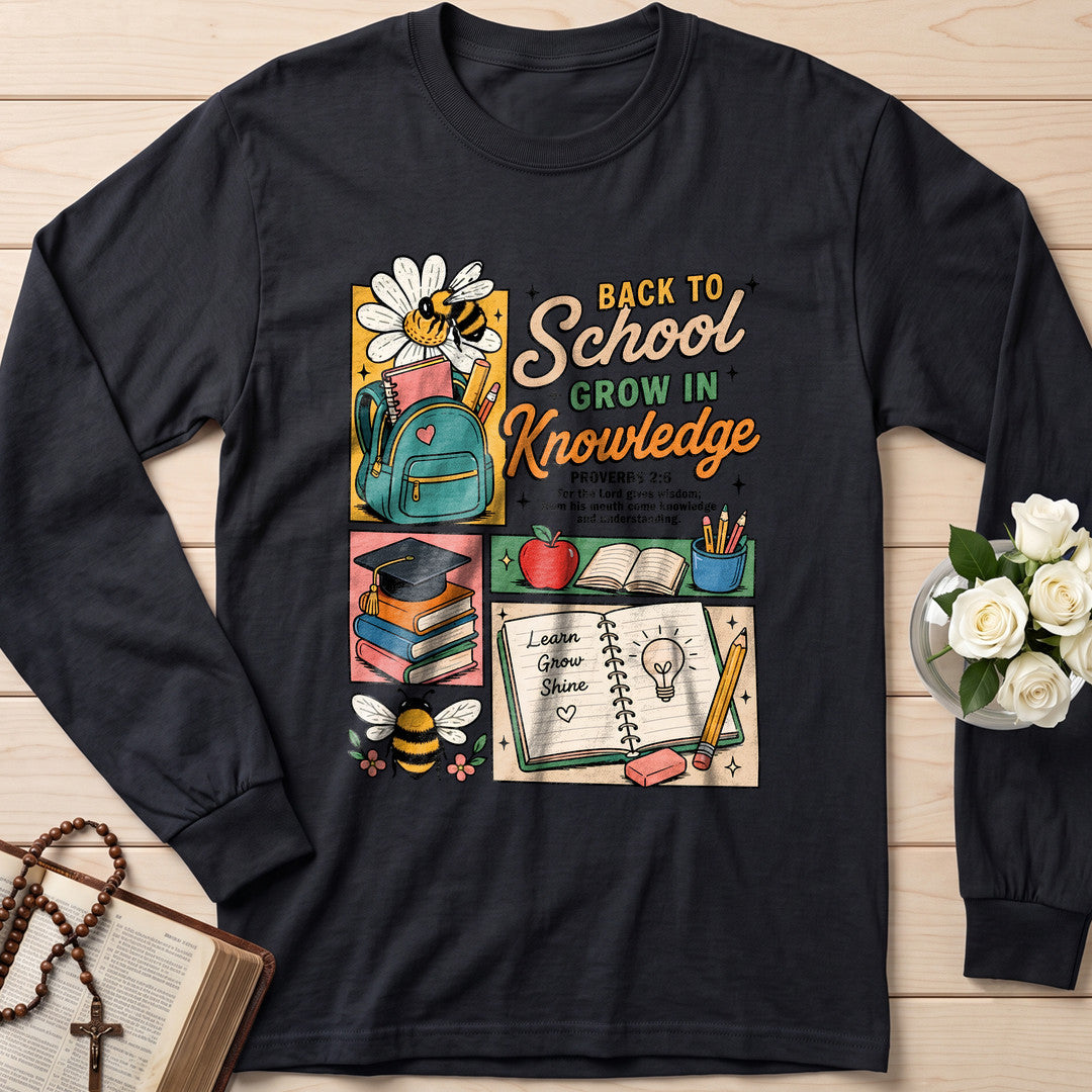 Back To School Grow In Knowledge Proverbs 2.6 01