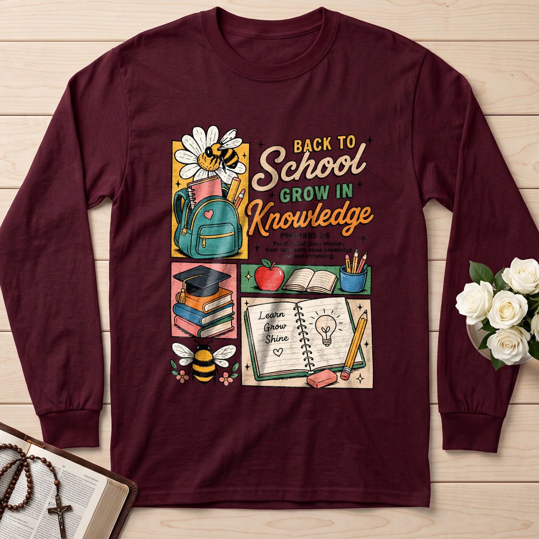 Back To School Grow In Knowledge Proverbs 2.6 01