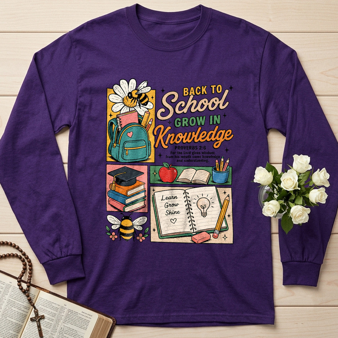 Back To School Grow In Knowledge Proverbs 2.6 01