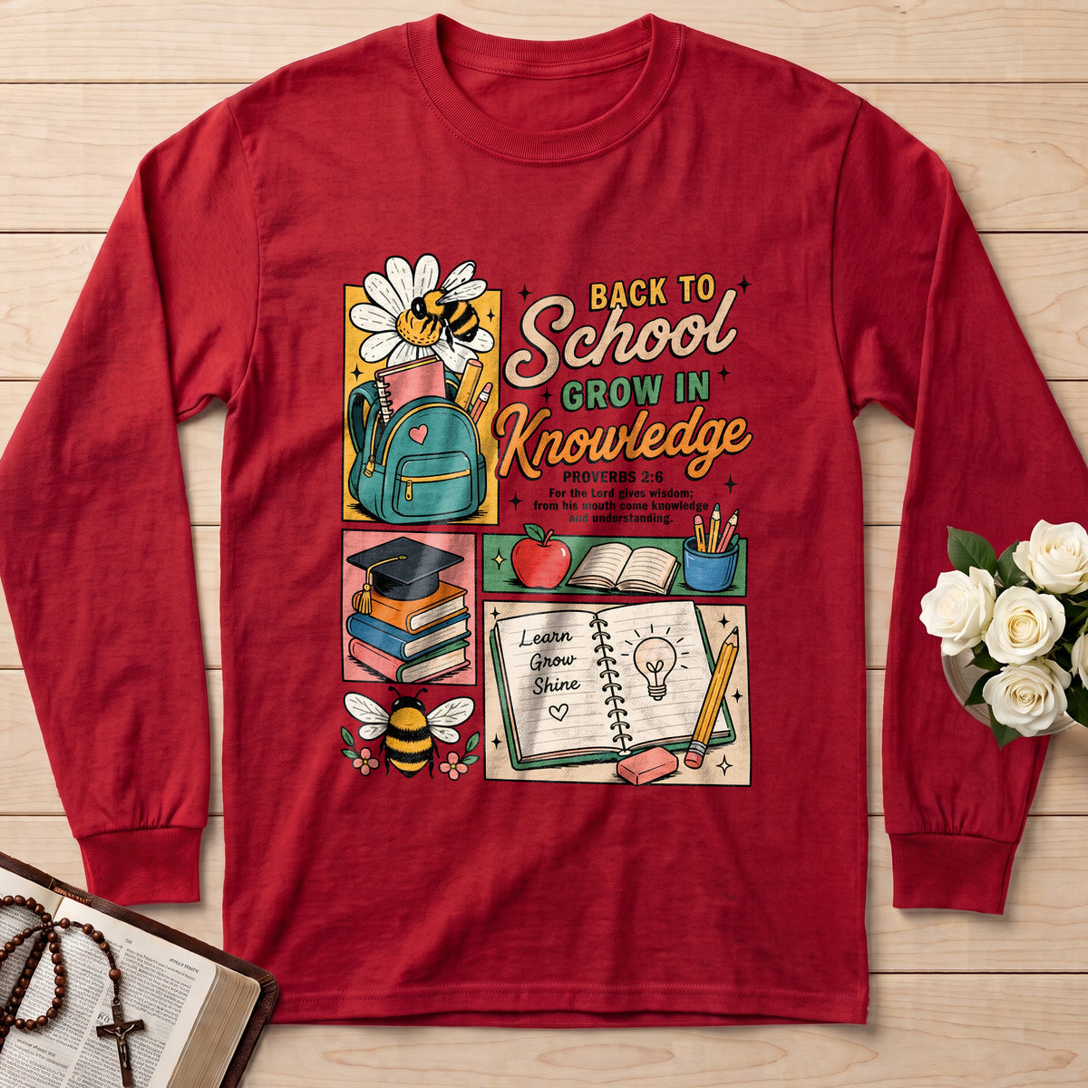 Back To School Grow In Knowledge Proverbs 2.6 01