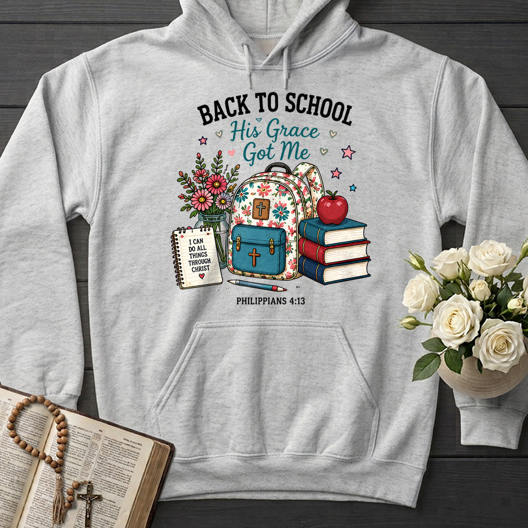 Back To School His Grace Got Me Philippians 4.13 01