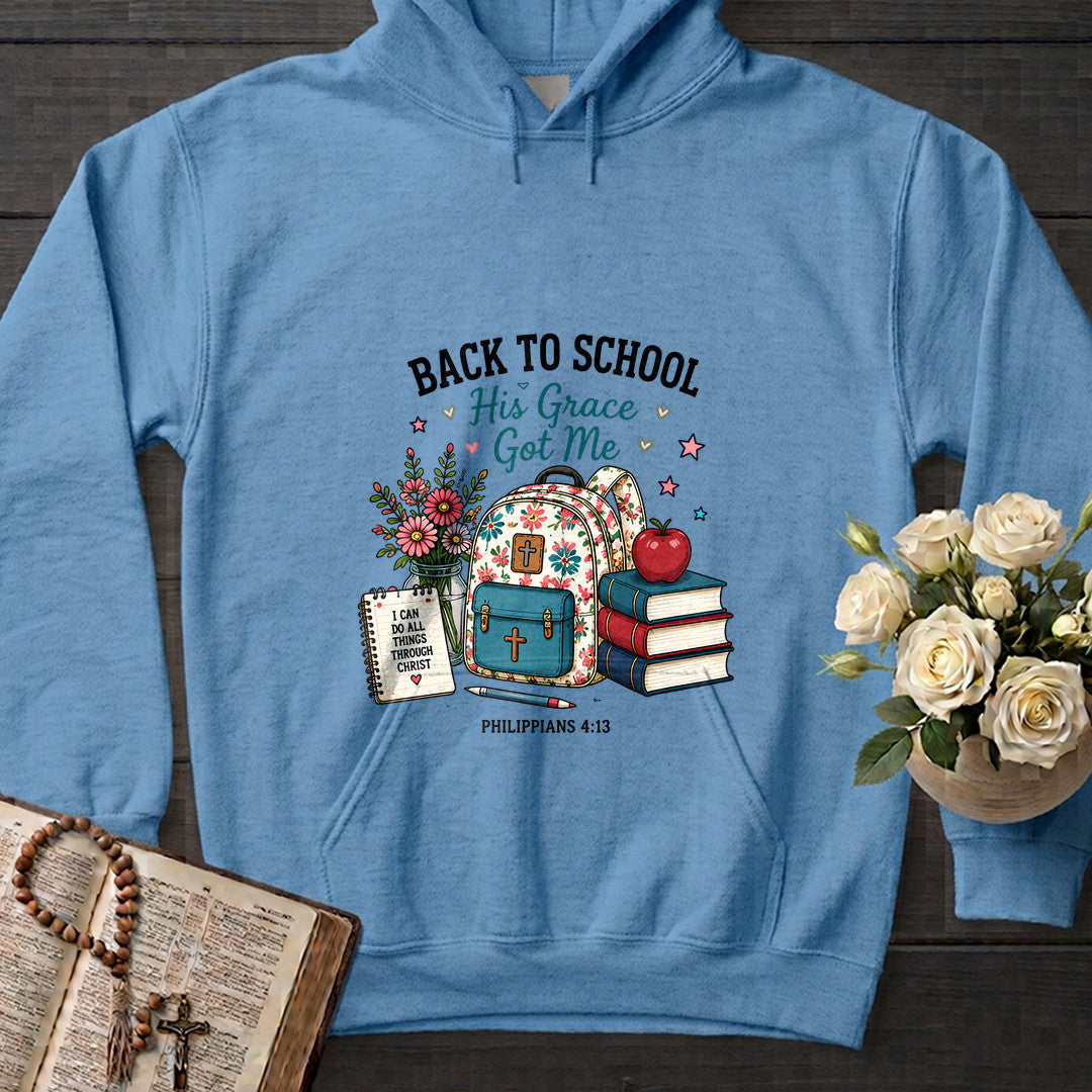 Back To School His Grace Got Me Philippians 4.13 01