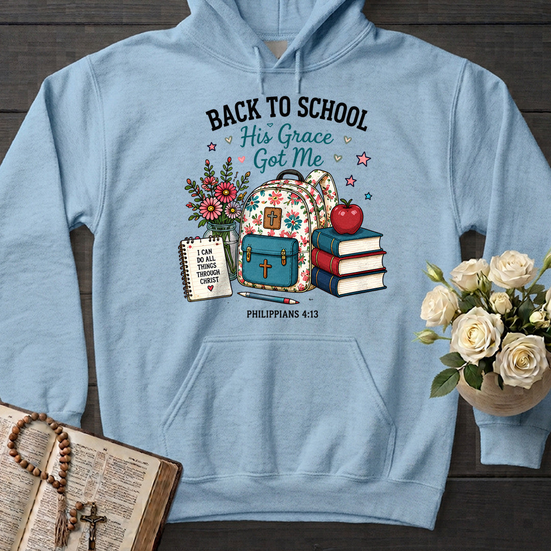 Back To School His Grace Got Me Philippians 4.13 01