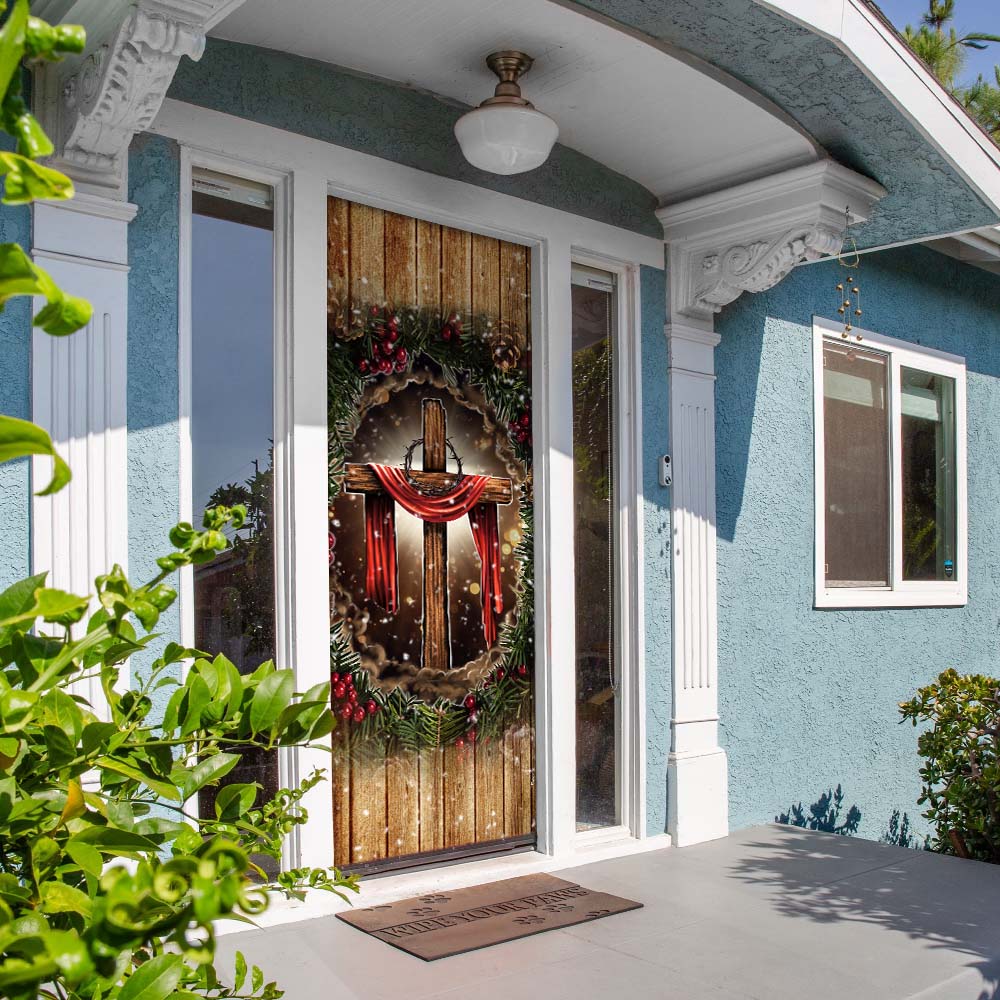Christian Cross Door Cover