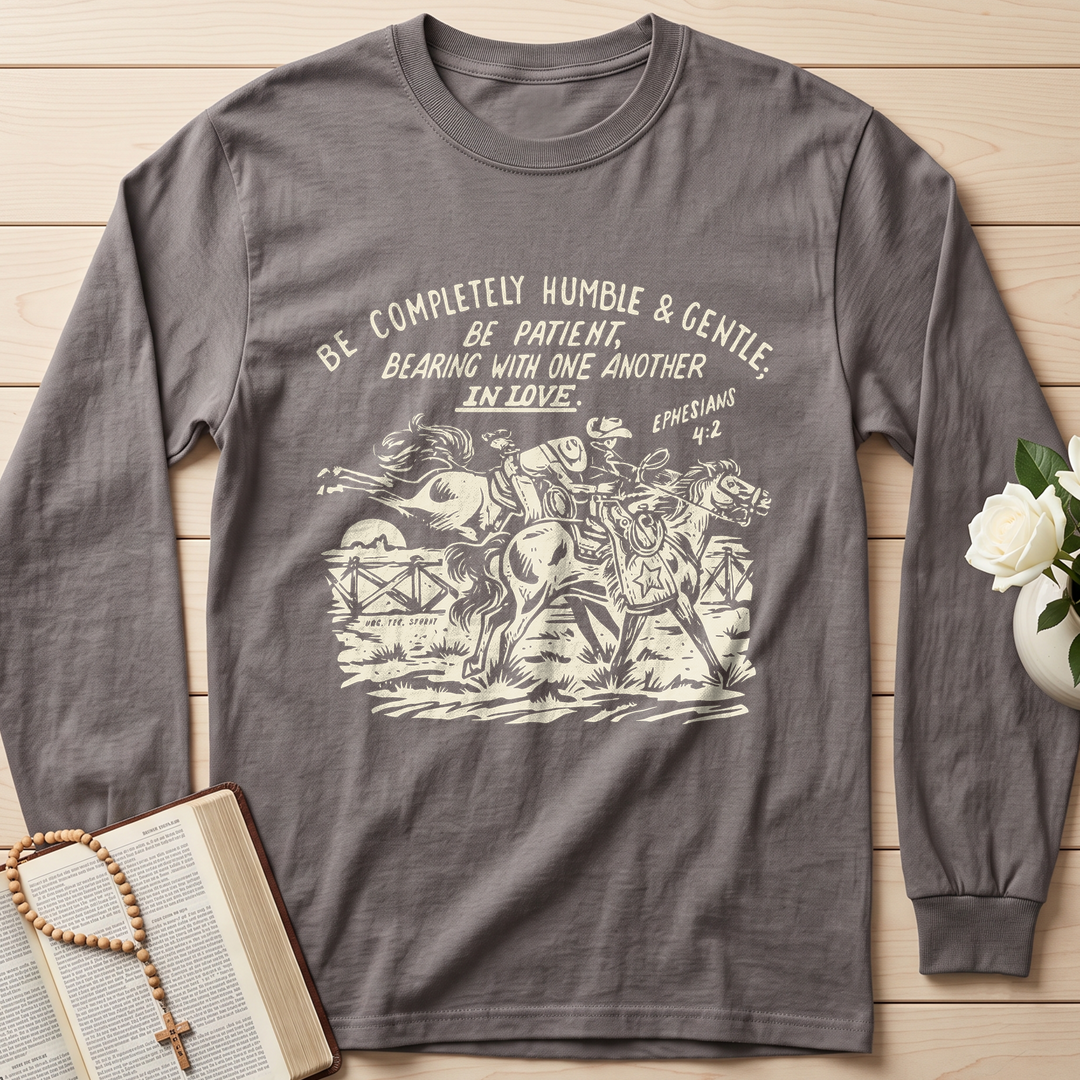Be Completely Humble And Gentle Be Patient Bearing With One Another In Love Ephesians 4.2 01