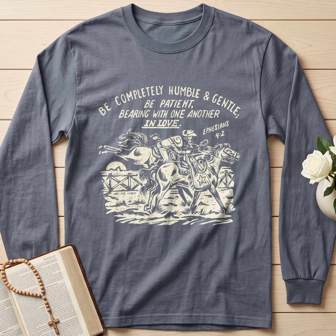 Be Completely Humble And Gentle Be Patient Bearing With One Another In Love Ephesians 4.2 01
