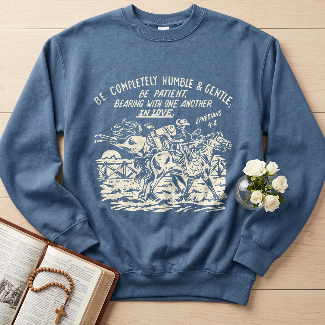 Be Completely Humble And Gentle Be Patient Bearing With One Another In Love Ephesians 4.2 01