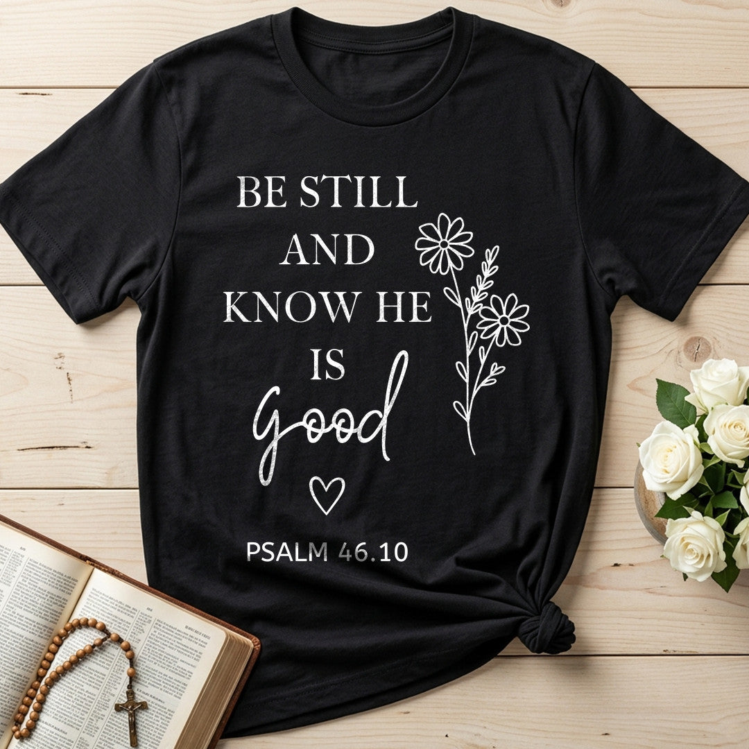 Be Still And Know He Is Good Psalm 46.10 01