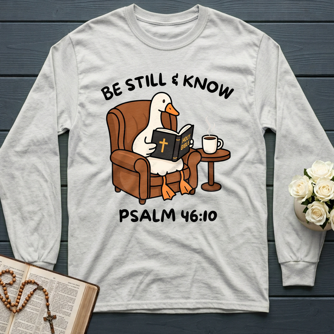 Be Still And Know Holy Bible Psalm 46.10 01